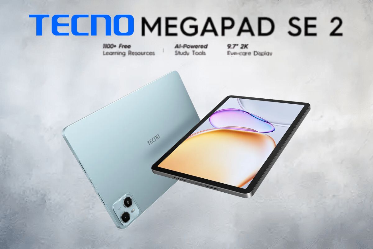 TECNO MEGAPAD SE 2: Tablet Rp3 Jutaan yang Bisa Bantu Belajar dengan AI