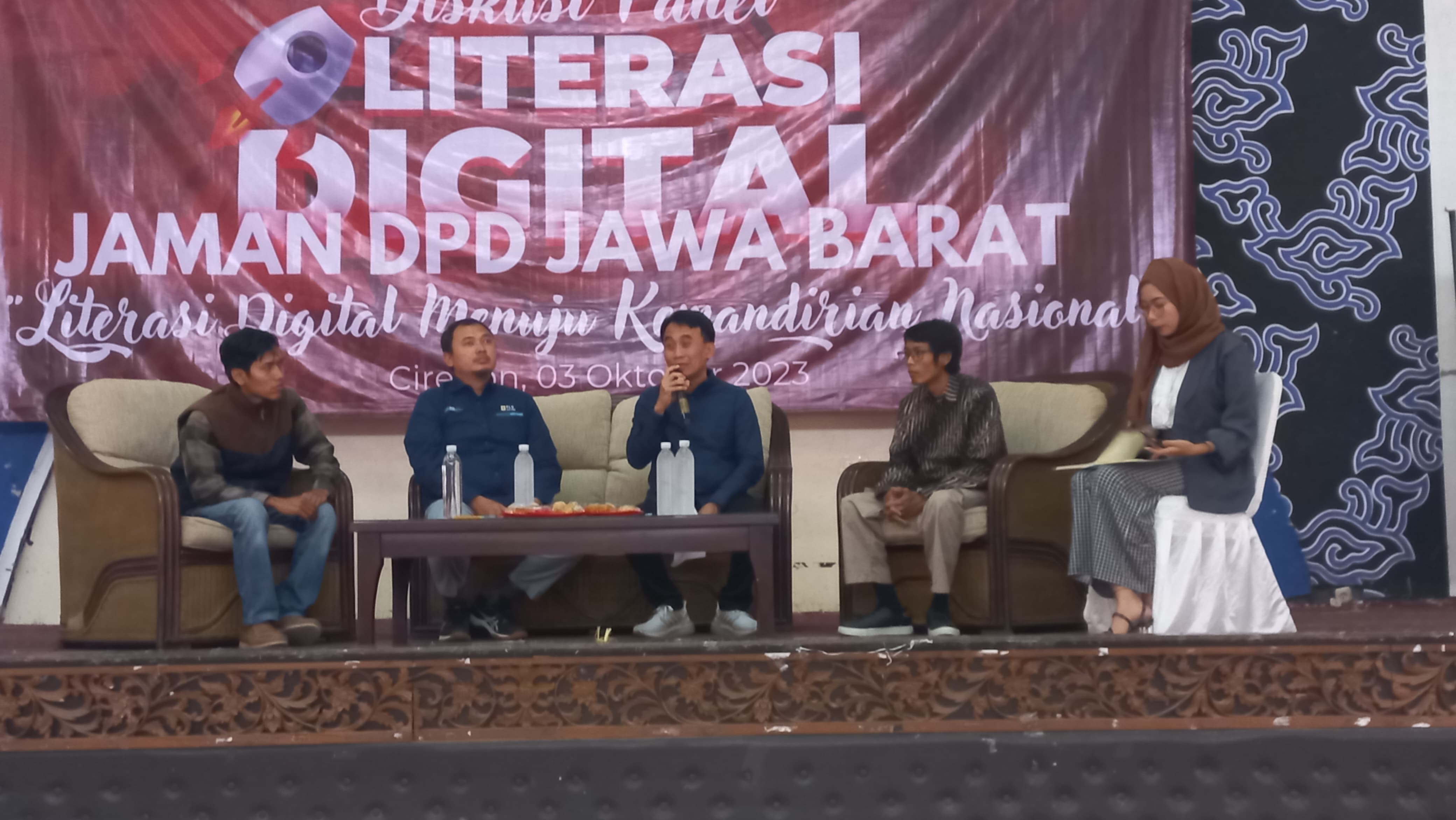 Di Cirebon, Jaman Jabar Adakan Diskusi Panel Literasi Digital Tingkatkan Ketahanan Pangan Nasional