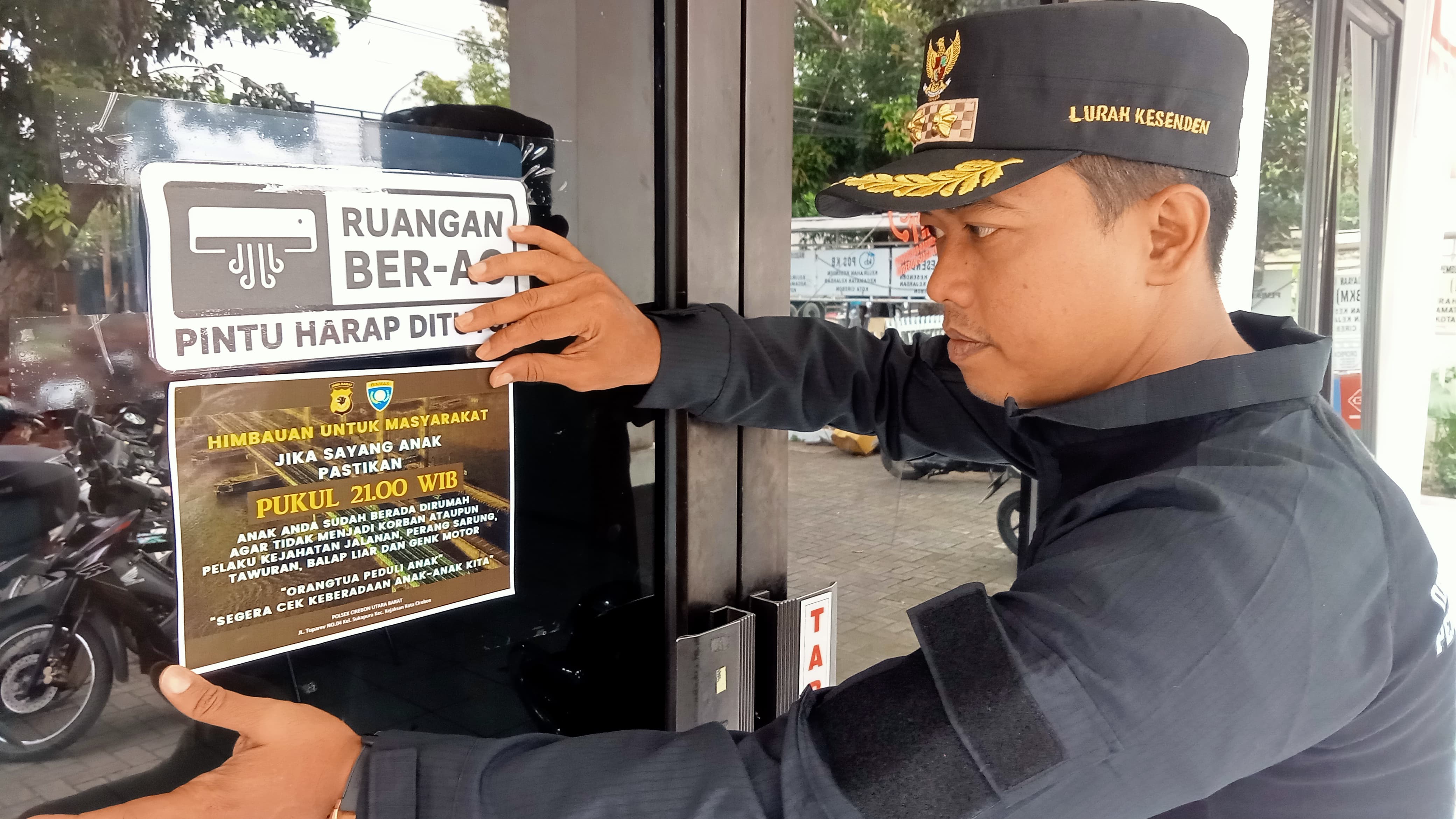 Aturan Jam Malam untuk Pelajar Disosialisasikan oleh Pemerintah Kelurahan Kesenden Kota Cirebon