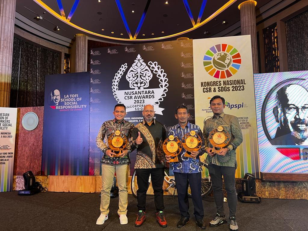 Pertamina Regional Jawa Bagian Barat Raih Sederet Penghargaan  di Ajang Nusantara CSR Awards