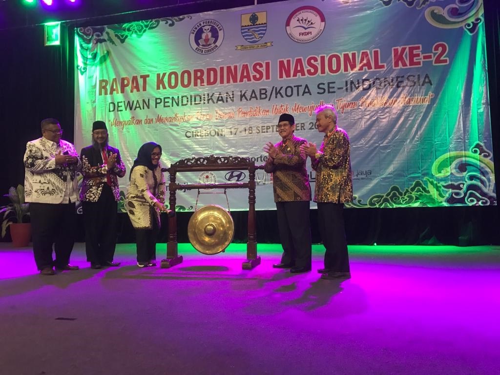 Kota Cirebon Tuan Rumah Rakornas Dewan Pendidikan Se Indonesia