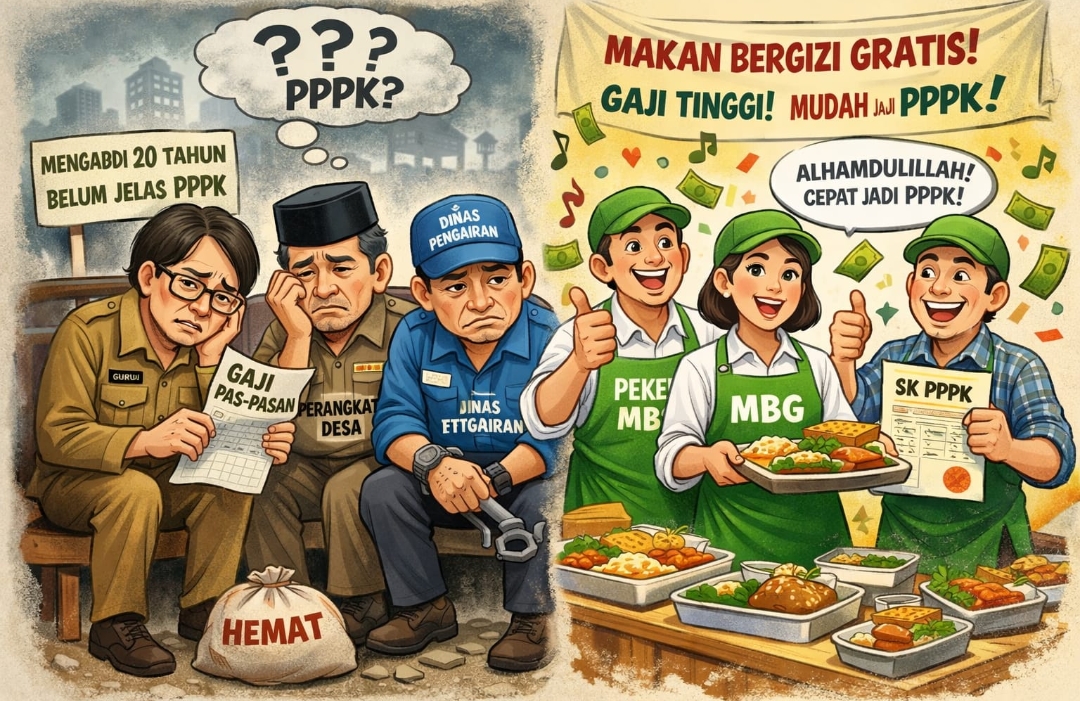 Negara Sigap untuk MBG, Lamban untuk Guru Honorer? Polemik PPPK SPPG Menguat