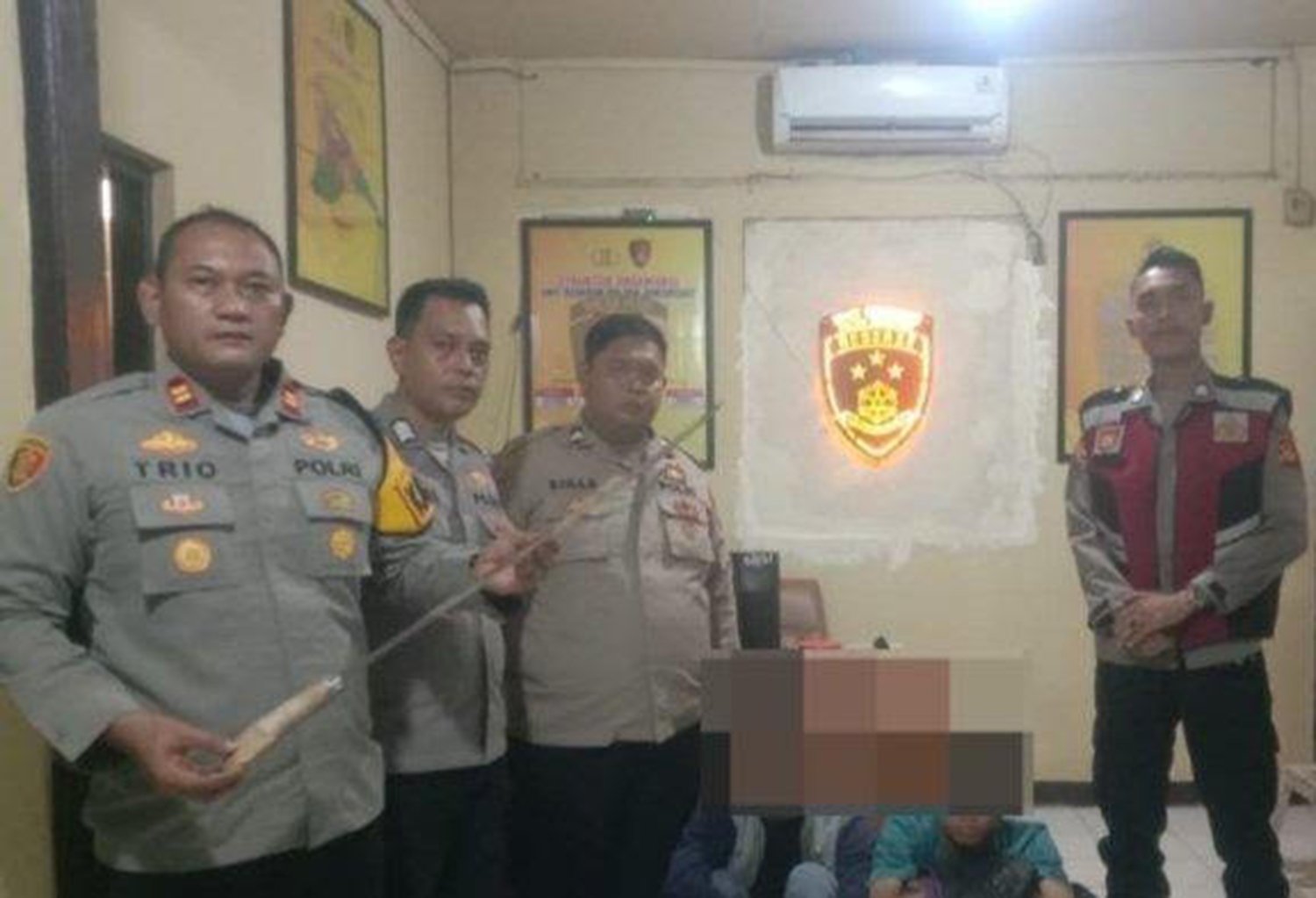 Bawa Sajam Jenis Pedang, Terduga Pelaku Begal Diamankan Polisi di Indramayu