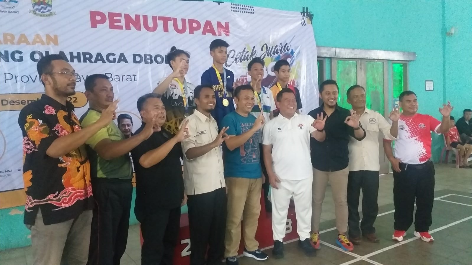 Kejuaraan Cabor DBON Tingkat Jawa Barat Resmi Ditutup, Tuan Rumah Runner-up Atletik