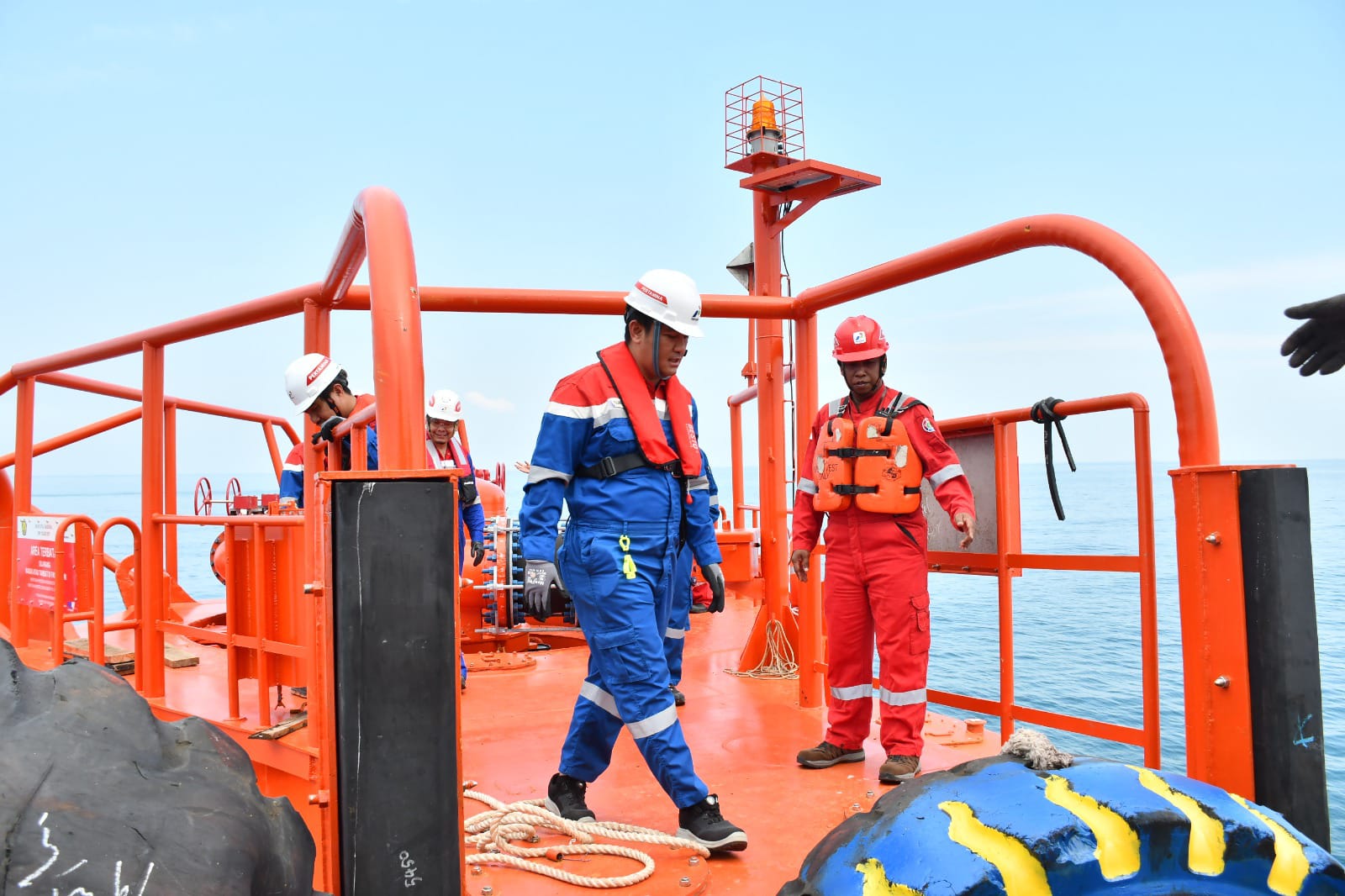 Pertamina Balongan Pastikan Proses Transfer Crude dan Produk Aman di Jalur Laut dengan SWAT ke SPM