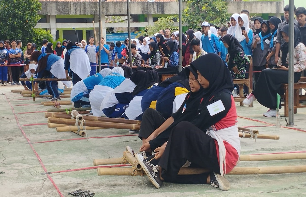 450 Siswa Perebutkan Piala Bupati Cirebon, Lomba PMR Tingkat SMP di SMK Muhammadiyah