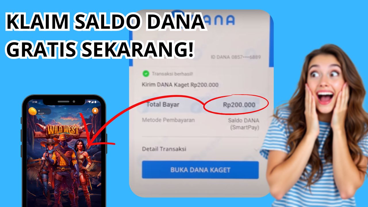 Begini Cara Dapat Saldo Dana Gratis Hingga Rp100.000 Perhari Lewat Game Penghasil Uang, Simak Caranya Disini!