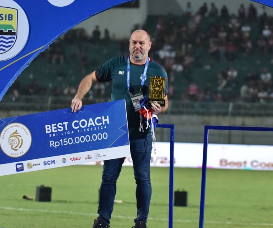 Persib Juara Liga 1 Musim 2023-2024, Bojak Hodak: Kami Bekerja Dengan Baik