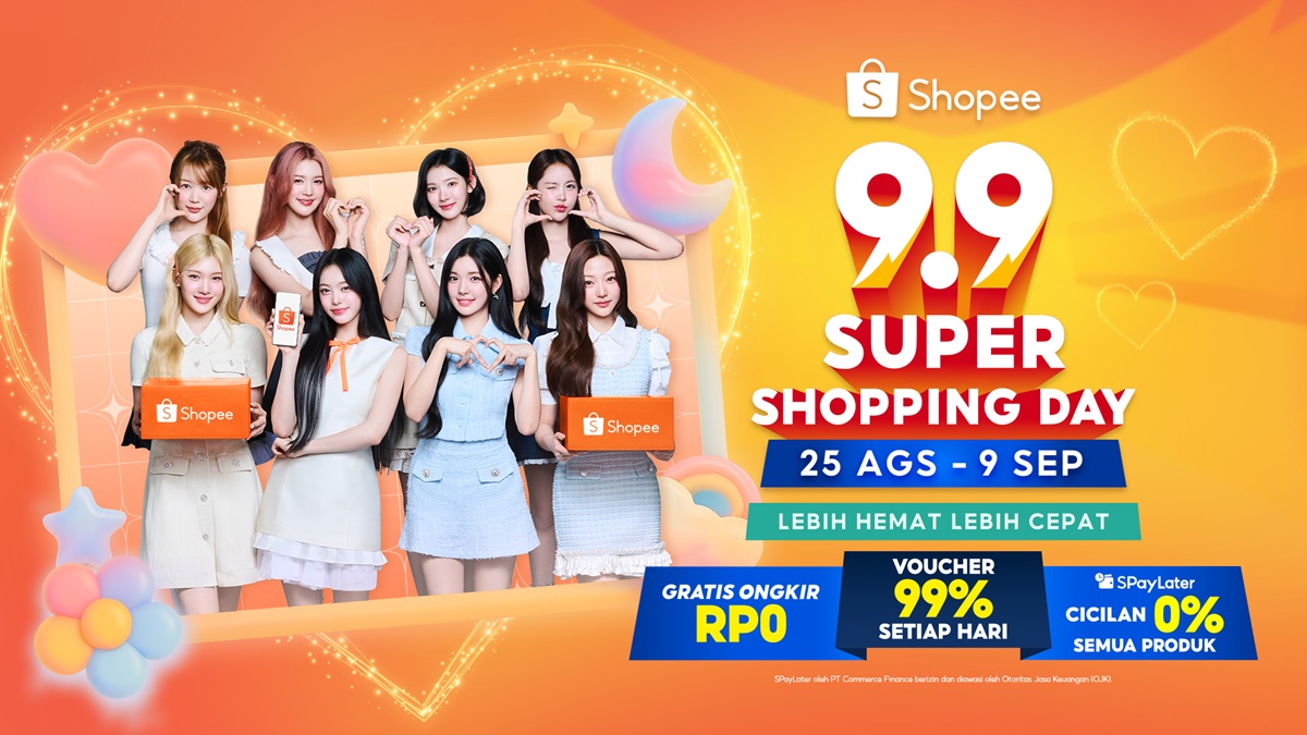 Happy Vibes Banget! Hearts2Hearts Kompak Nyanyi Bahasa Indonesia di Iklan Shopee 9.9 Super Shopping Day
