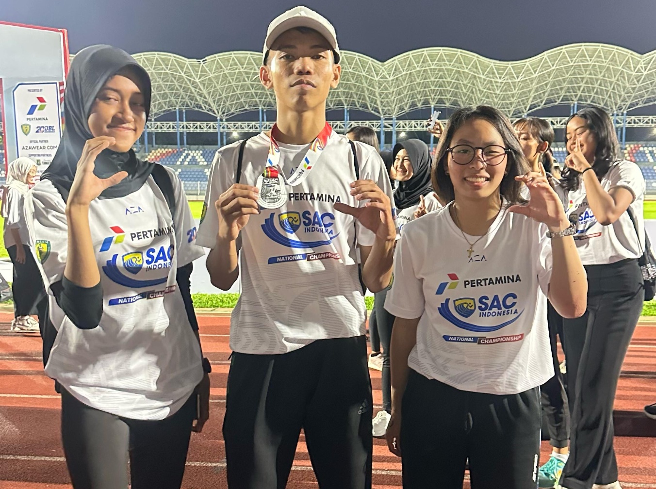 Muhammad Restu Satos, Sprinter Kota Cirebon Raih Perak SAC Indonesia 2024-2025