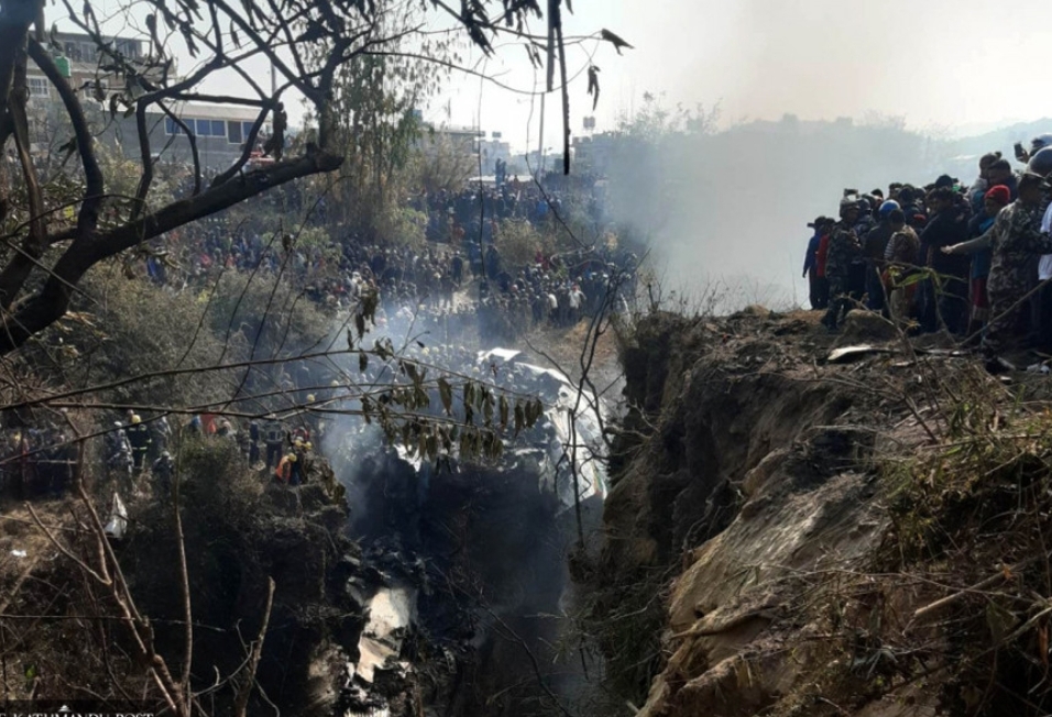 Ada Keajaiban, Pesawat Yeti Airlines Jatuh di Nepal, Sejumlah Penumpang Selamat