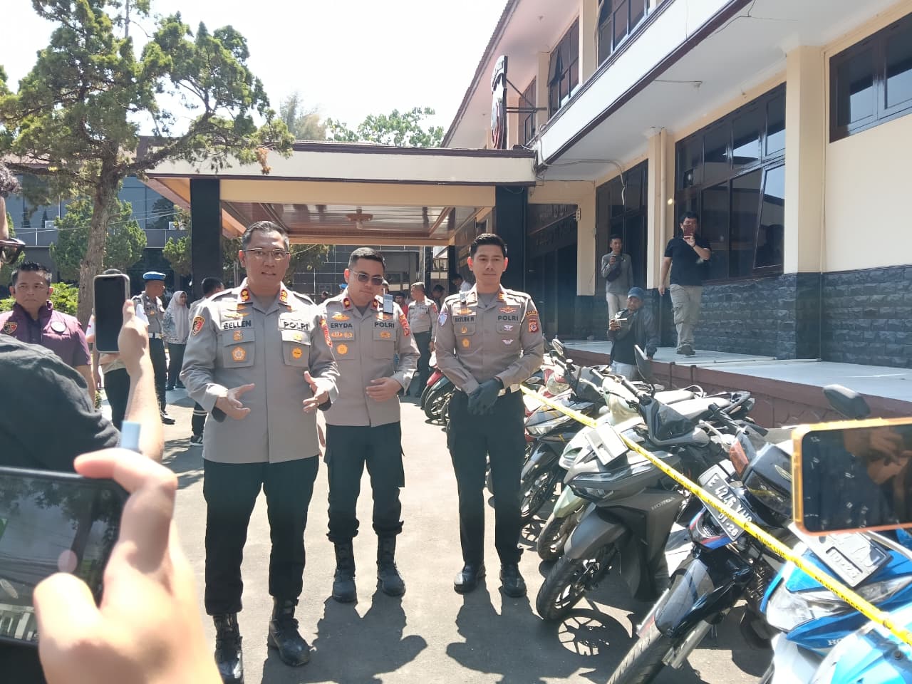 Polres Kuningan Ungkap Curanmor di Cijoho dan Pagundan, 3 Tersangka Diamankan