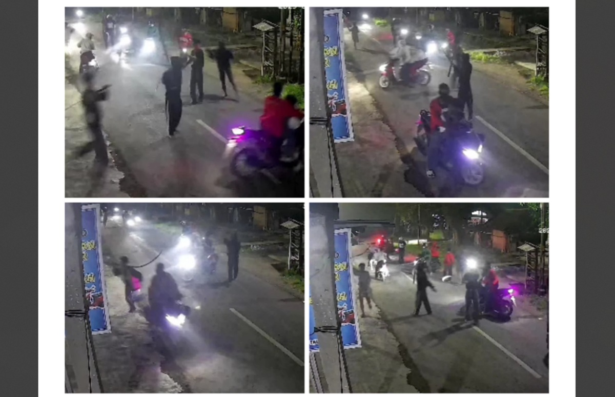 Geng Motor Serang Warga Kreyo Cirebon, Bawa Kabur HP dan Tas Berisi Uang
