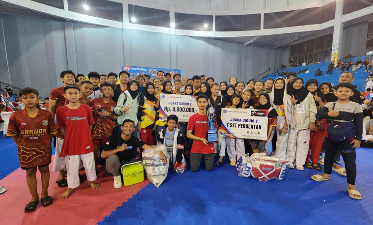 Taekwondo Kota Cirebon Juara Umum 2 di Sukabumi, Bersaing dengan 32 Kabupaten dan Kota di 5 Provinsi 