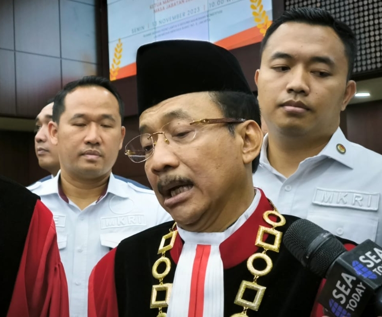 Resmi, Suhartoyo Dilantik Menjadi Ketua MK yang Baru