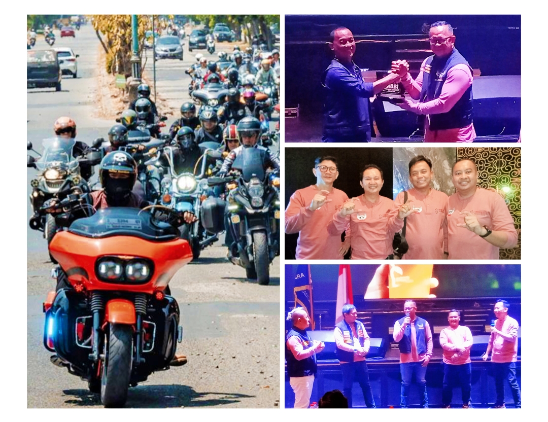 Denny Cagur Hadiri Pembentukan CMC Bersaudara Chapter Cirebon, Puluhan Pecinta Moge Bergabung