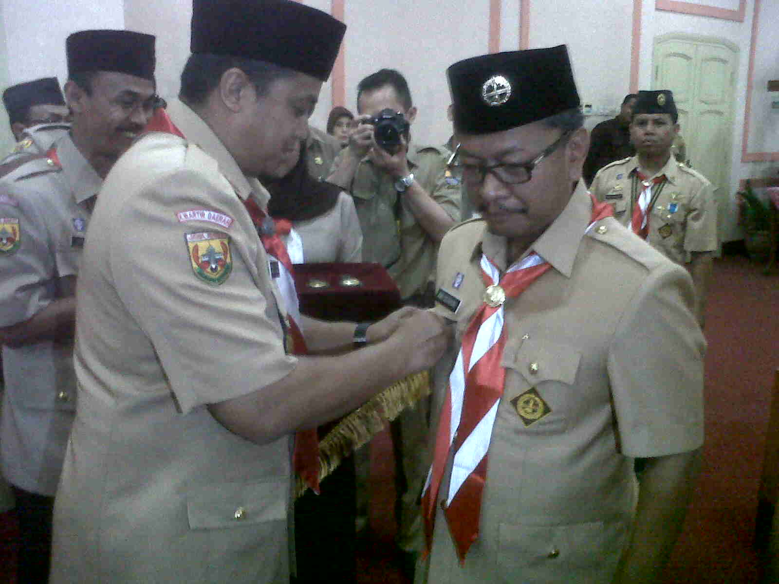Ketua dan Pengurus Mabicab Pramuka Kota Cirebon Dikukuhkan