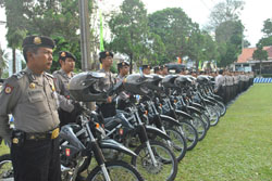 Polres Siapkan Pengawal Calon Bupati