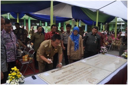 Wakil Walikota Cirebon Meresmikan Proyek-Proyek Tahun 2013