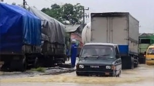 Banjir Jalur Pantura Capai 2 Meter Lalin Lumpuh