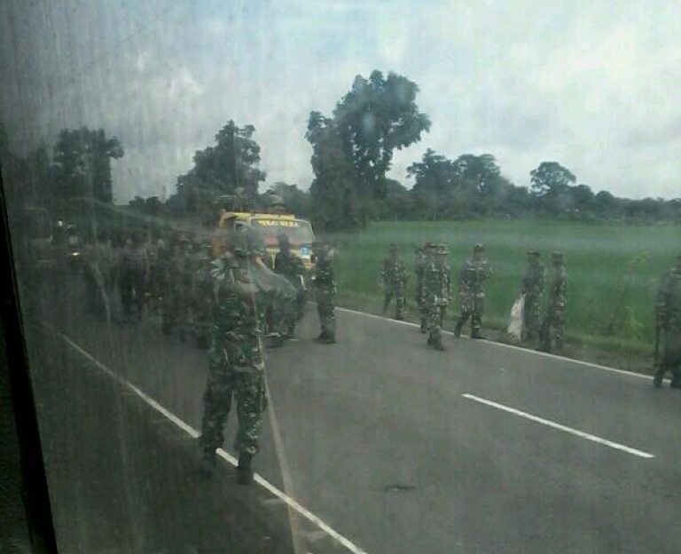 Kasad Jenderal TNI Budiman Tinjau Langsung Jalur Pantura