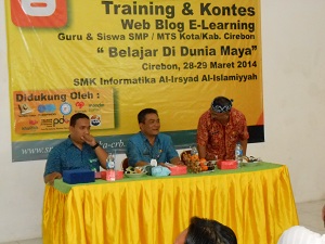 SMK Al Irsyad Adakan Training  dan Kontes Web Blog E-Learning