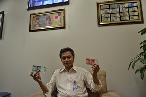 Pedagang di Cirebon Ribut Uang Palsu