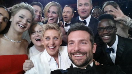 Foto Selfie Seleb Nominator Oscar Sempat Bikin Twitter Error