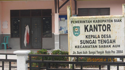 Penghinaan Bendera Negara di Desa Siak Tengah