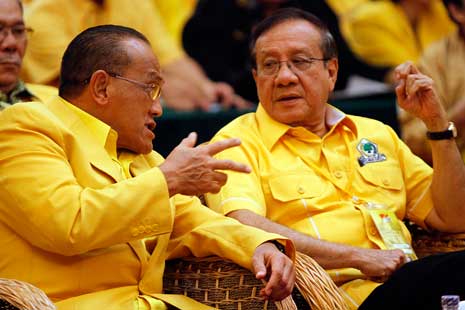 Wacana Evaluasi Pencapresan, Internal Partai Golkar Gerah