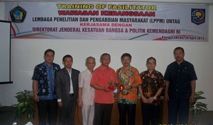 Untag Cirebon Gelar Training Of  Fasilitator Wawasan Kebangsaan