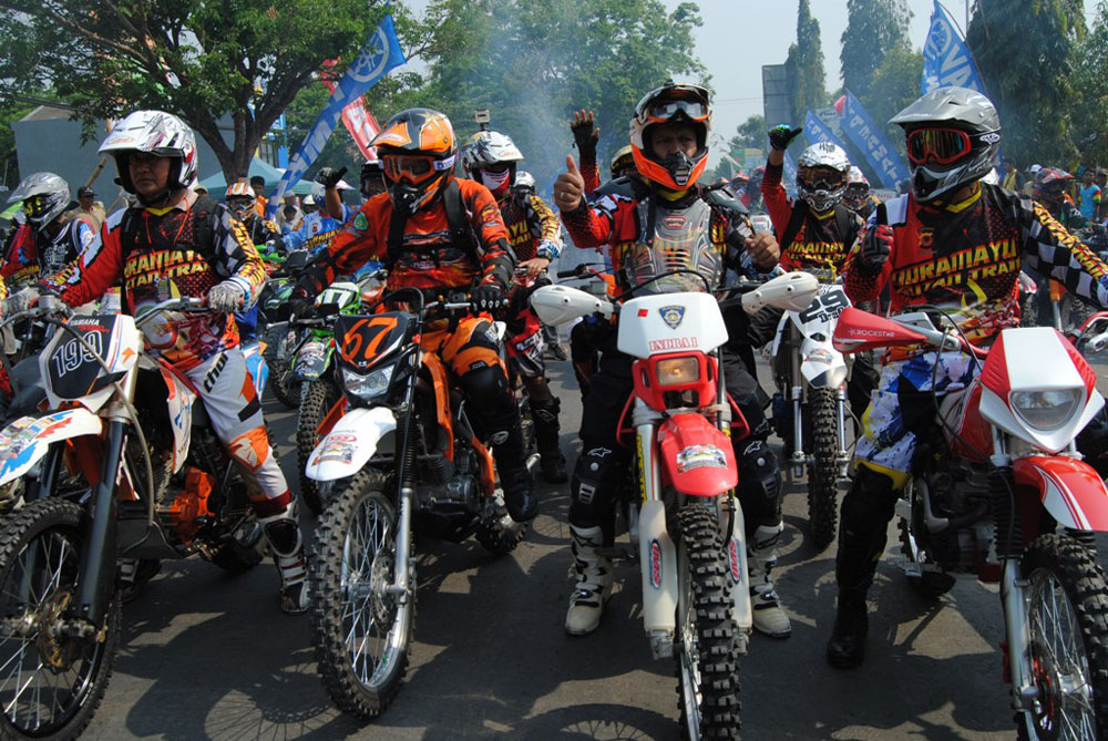 Polres Gelar Indramayu Lautan Trail 2014