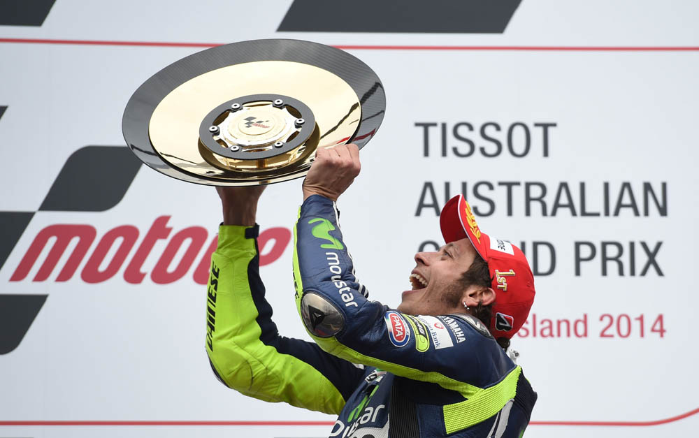 Rossi Menangkan Drama Phillip Island