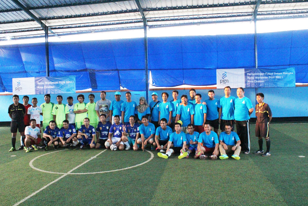 Temu Wartawan, PGN Gelar Turnamen Futsal