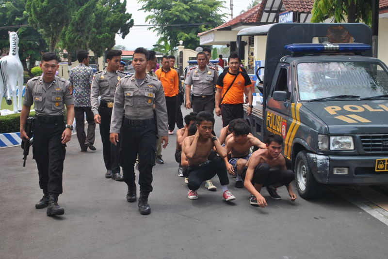 Diduga Bakal Tawuran, Sepuluh Siswa SMK Diamankan