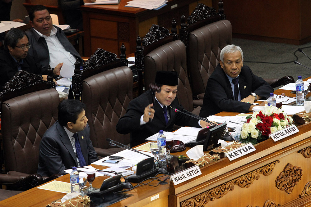 DPR Putuskan Pemilihan Pimpinan KPK Bersamaan