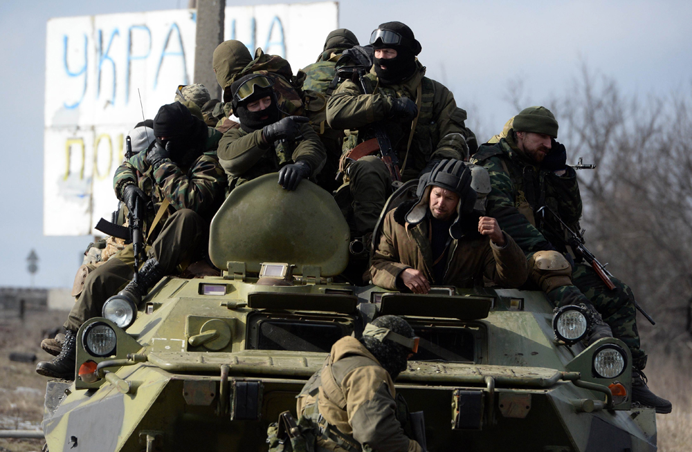 Rusia Kirim Tank dan Pasukan ke Ukraina