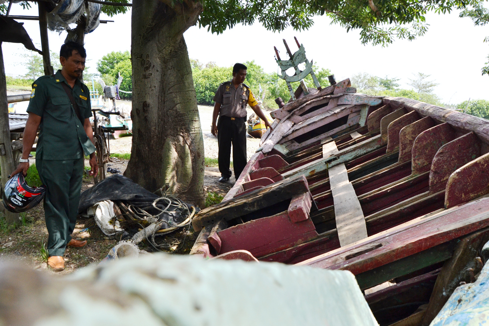 Perahu Nelayan Cirebon Ditemukan