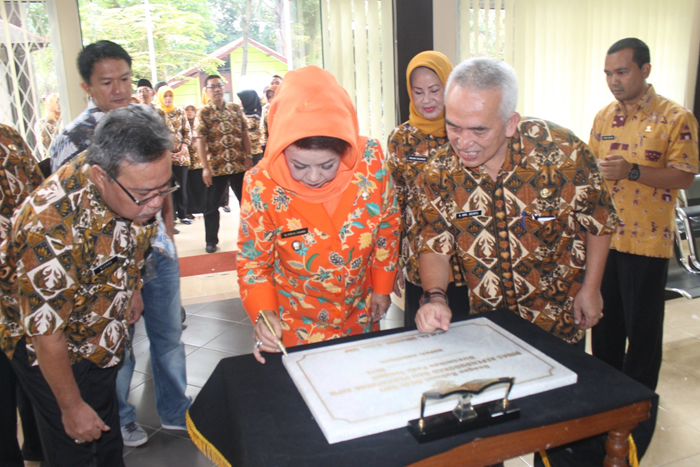 Bupati Resmikan Gedung Disdukcapil