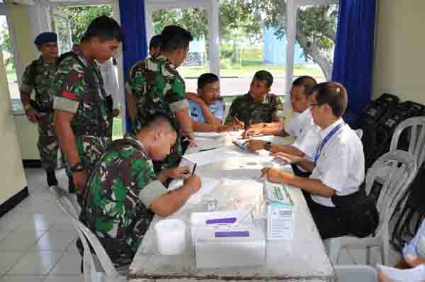 BNN Tes Narkoba TNI Angkatan Udara