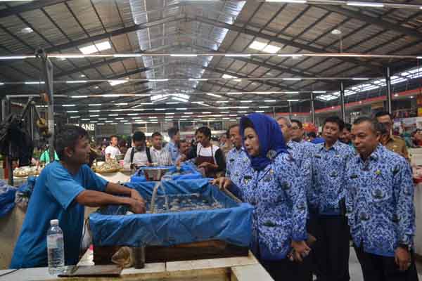 Bupati Sidak Pasar Jelang Puasa