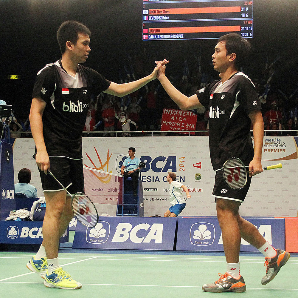 Hendra/Ahsan Peringkat Ketiga Dunia