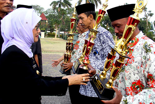 Bupati Serahkan Penghargaan untuk Koperasi