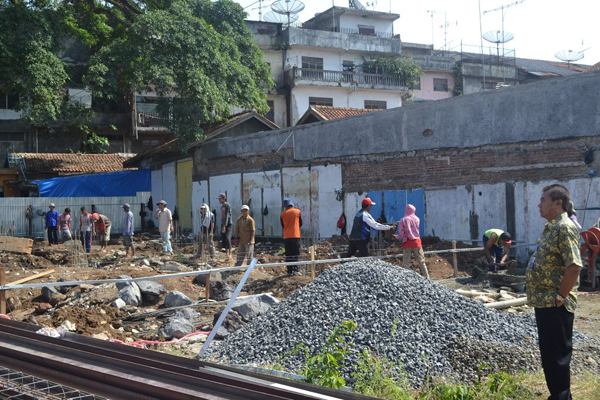 Pembanguan Pasar Langlangbuana 150 Hari