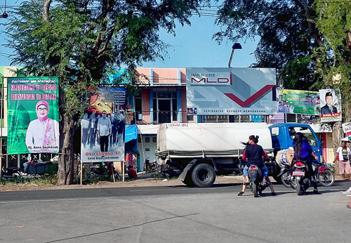 KPU Hanya Izinkan Lima Baliho