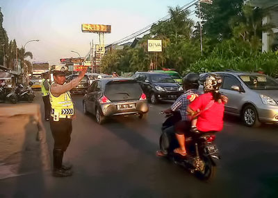 Urai Kemacetan, Polisi Terapkan Tiga Pola