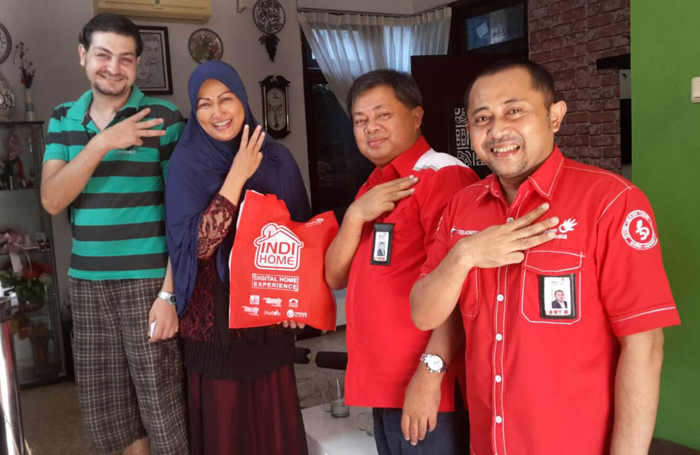 Telkom Cirebon Apresiasi Pelanggan