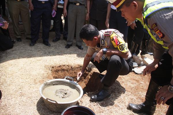 Polres Cirebon Bangun Pos Terpadu