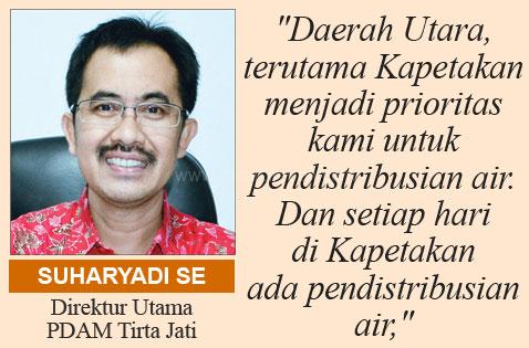 PDAM Prioritaskan Bantuan ke Wilayah Utara