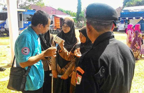 Warga Antusias Ikut Sosialisasi Uang Palsu